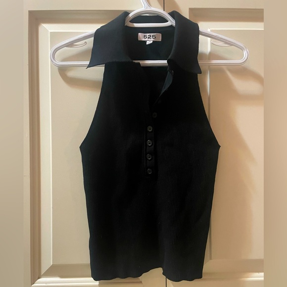 Anthropologie Black Sleeveless Too - Picture 1 of 1